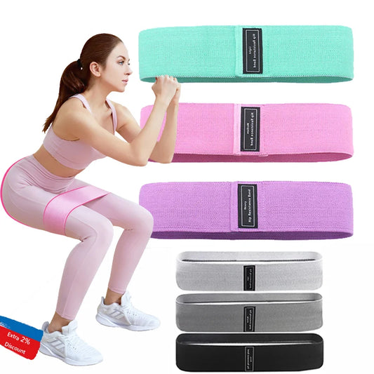 Glutes and Thigh Fitness Resistance Elastic Band 