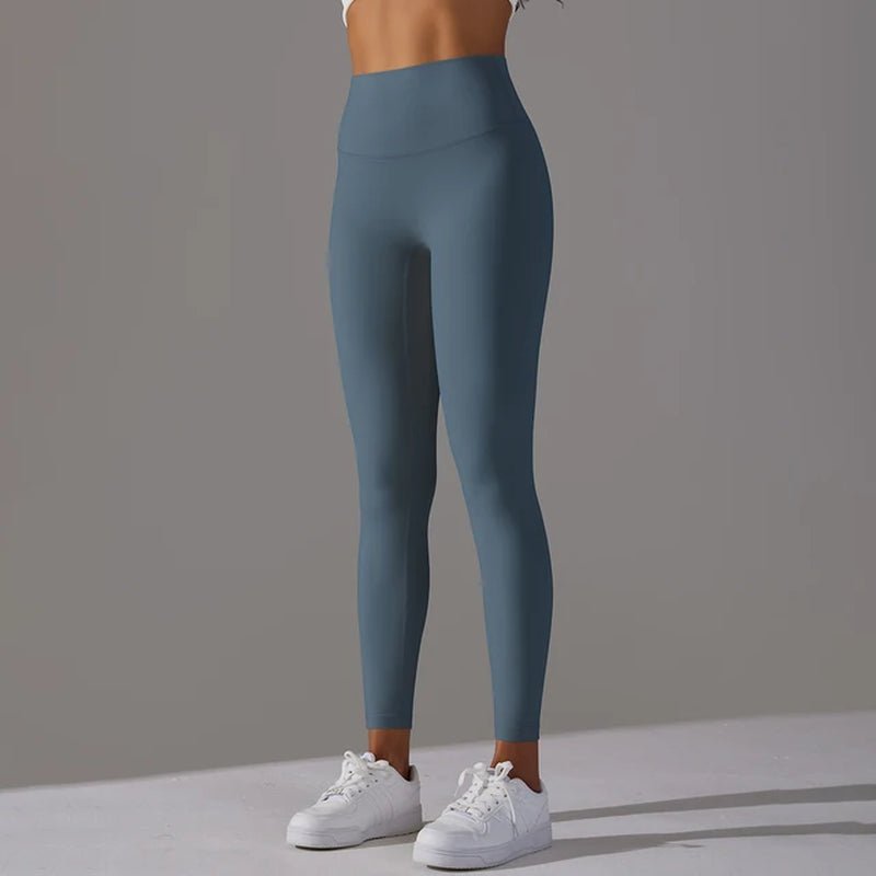 Breathable Cozy High Waist Workout Leggings - Fitness Girl Shop