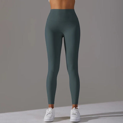 Breathable Cozy High Waist Workout Leggings - Fitness Girl Shop