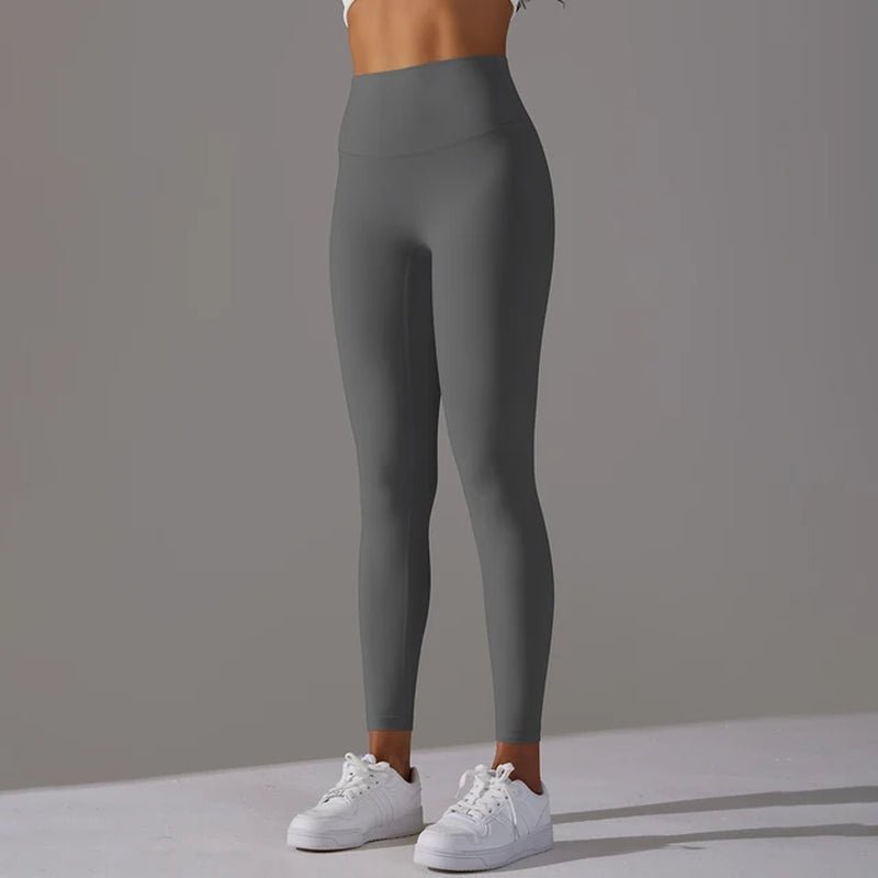 Breathable Cozy High Waist Workout Leggings - Fitness Girl Shop