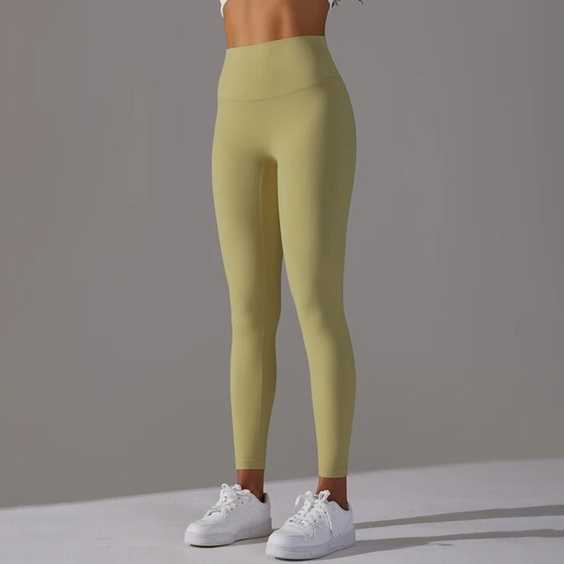 Breathable Cozy High Waist Workout Leggings - Fitness Girl Shop