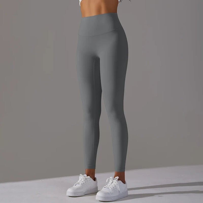 Breathable Cozy High Waist Workout Leggings - Fitness Girl Shop