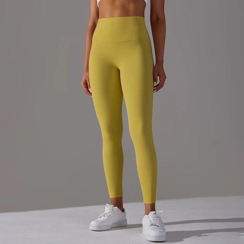 Breathable Cozy High Waist Workout Leggings - Fitness Girl Shop