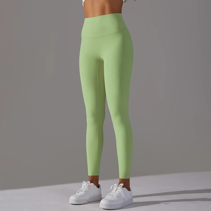 Breathable Cozy High Waist Workout Leggings - Fitness Girl Shop