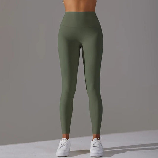 Breathable Cozy High Waist Workout Leggings - Fitness Girl Shop