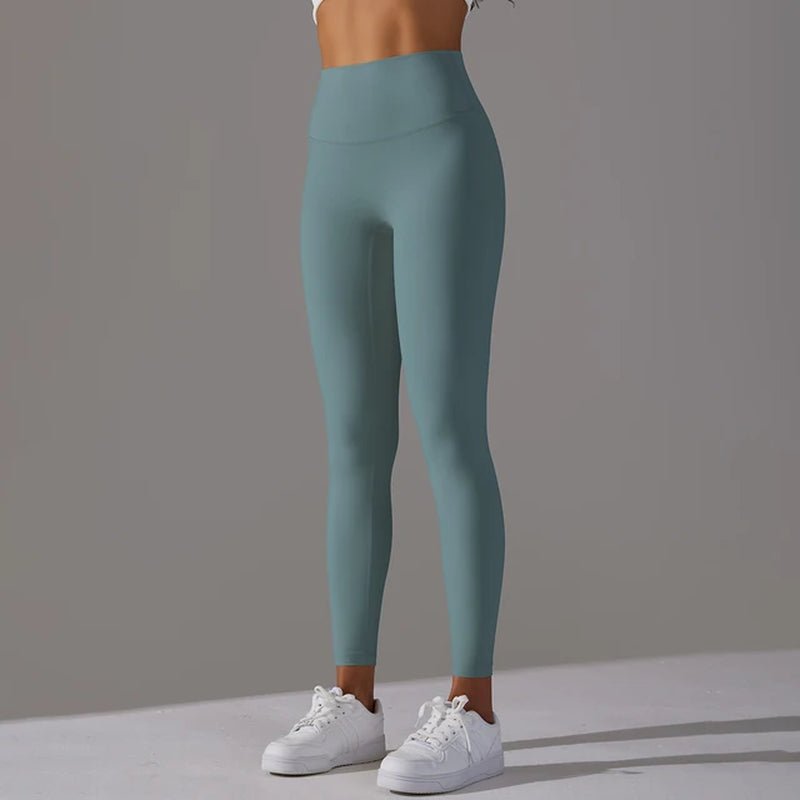 Breathable Cozy High Waist Workout Leggings - Fitness Girl Shop