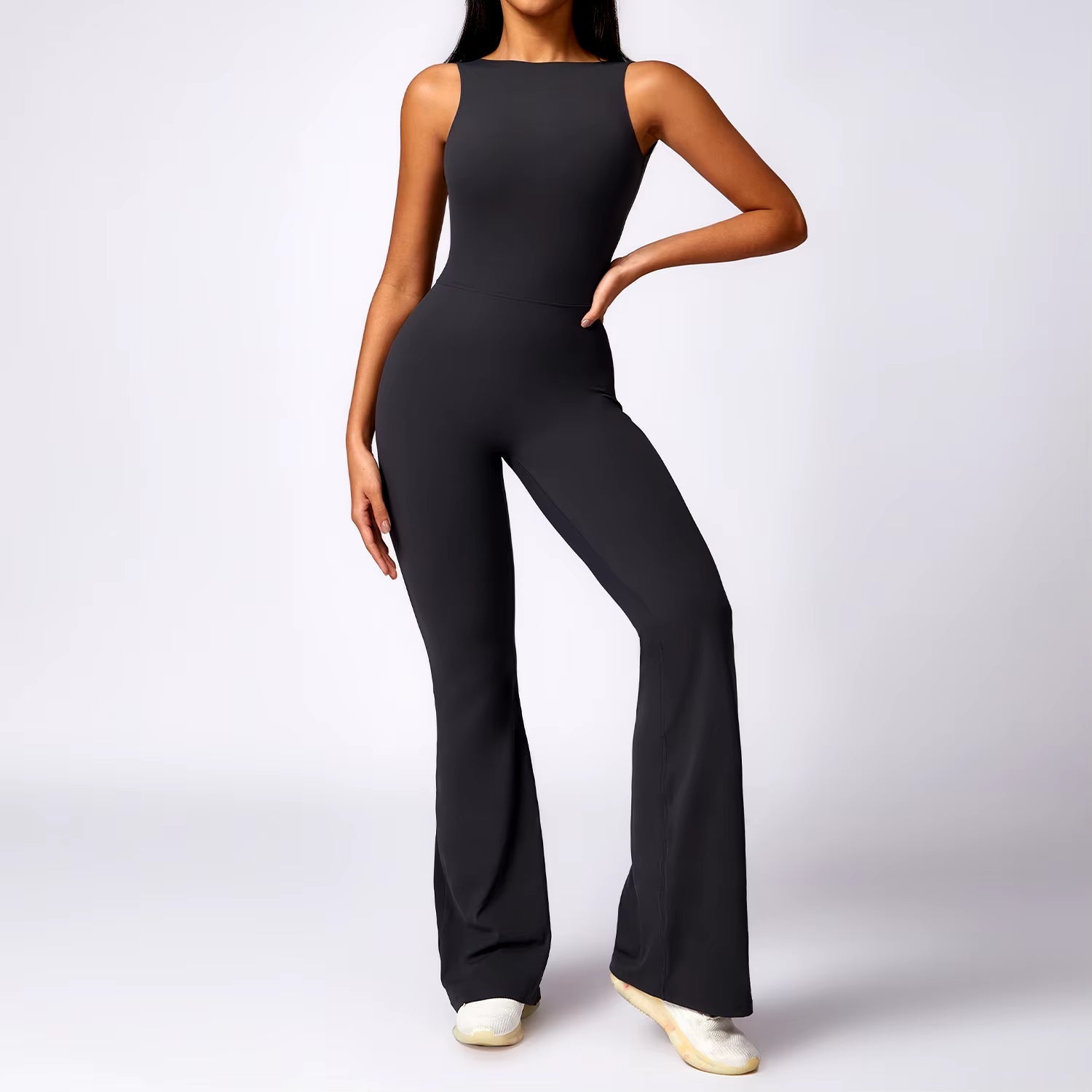 Comfort Stretch Gym Jumpsuit - Fitness Girl Shop