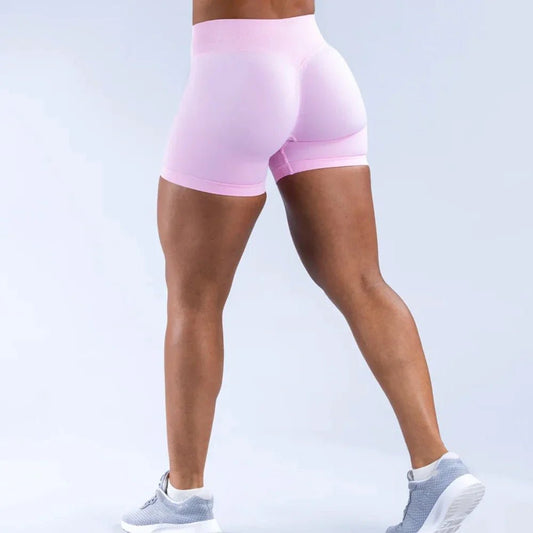 Seamless Flex Impact Shorts for Yoga, Workout & Running - Fitness Girl Shop