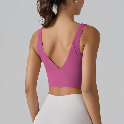 Tank Top Bra Beautiful Dee V Back - Fitness Girl Shop