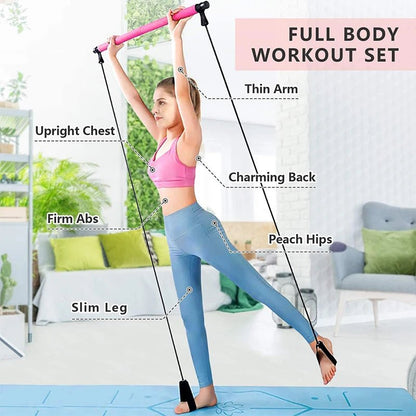 Multifunctional Pilates Bar - Fitness Girl Shop