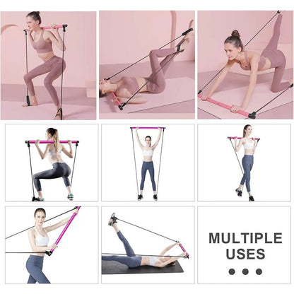 Multifunctional Pilates Bar - Fitness Girl Shop